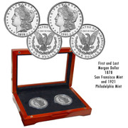 The First and Last Morgan Silver Dollars
