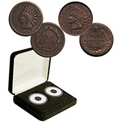 First and Last Indian Head Penny Set