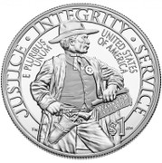 2015 US Marshals 225th Anniversary Proof Silver Commemorative dollar