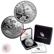 2016 Mark Twain Commemorative Proof Silver  dollar