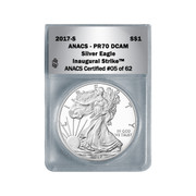 2017-S Silver American Proof Eagle PR70