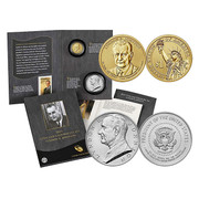  2015 Lyndon B. Johnson Coin and Chronicle Set