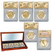 2018 American Innovation  Inaugural Issue 4 coin Set