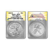 2024 American Silver Eagle Burnished Uncirculated SP70 (IS)