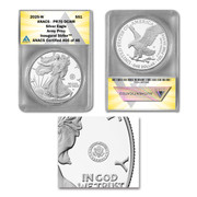 2025-W American Proof Silver Eagle  PR70  with Army Privy 